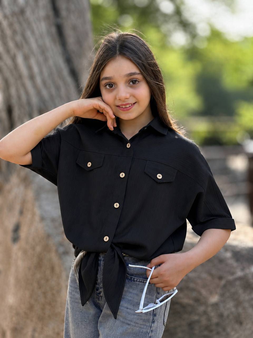 شومیز گره ای